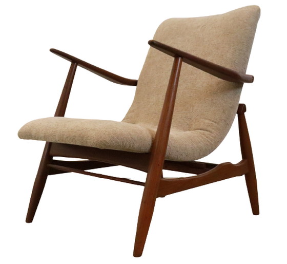 Image 1 of Fauteuil vintage 'Riel' chaise easy chair