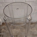 2x Kartell Charles Ghost Philppe Starck bar stool