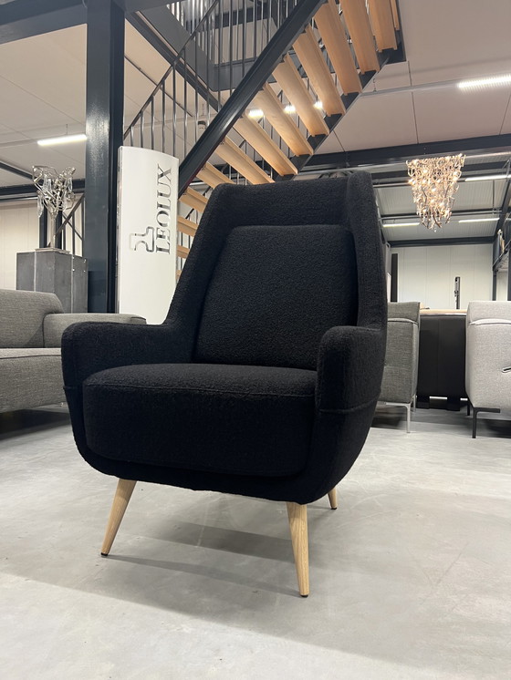 Image 1 of Gelderland 7850 Hold Tide armchair black