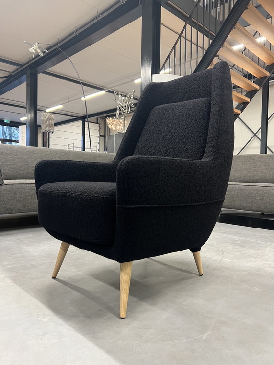 Image 1 of Gelderland 7850 Hold Tide armchair black