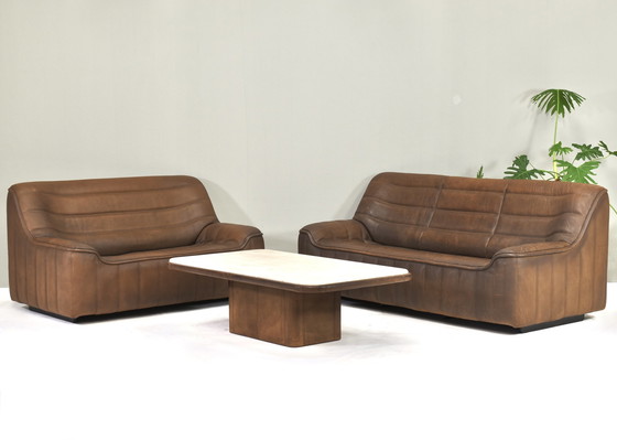 Image 1 of De Sede DS-84 Seating set in Buffalo leather – Switzerland, circa 1970