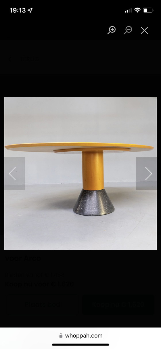 Image 1 of Arco dining table Balance Elipse