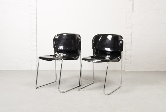 Image 1 of 5 Drabert SM400 stackable dining room chair by Gerd Lange