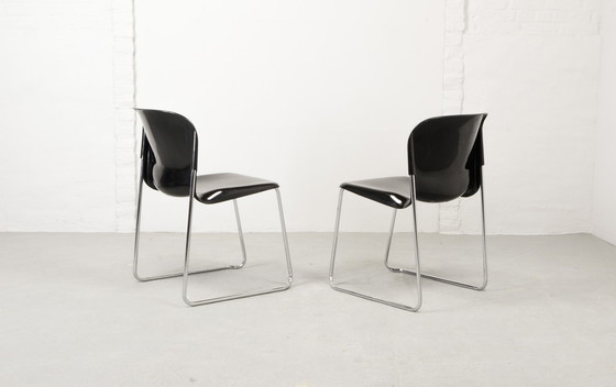 Image 1 of 5 Drabert SM400 stackable dining room chair by Gerd Lange