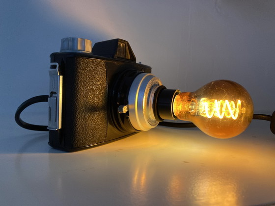 Image 1 of Agfa Click camera lamp with tripod and flash