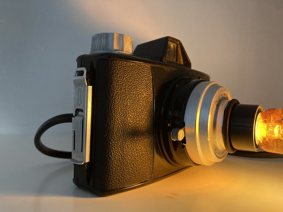 Image 1 of Agfa Click camera lamp with tripod and flash