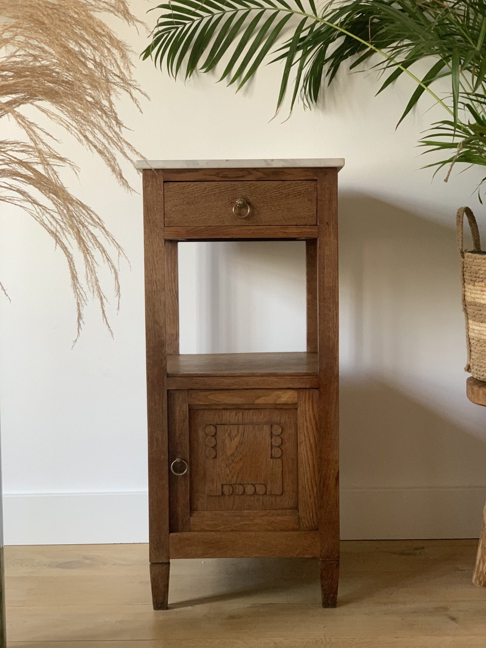 Mobiletto in legno Art Déco