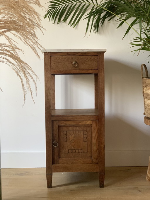 Art deco wooden cabinet