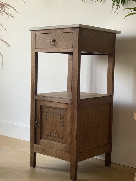 Image 1 of Art deco wooden cabinet