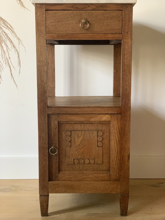 Image 1 of Art deco wooden cabinet