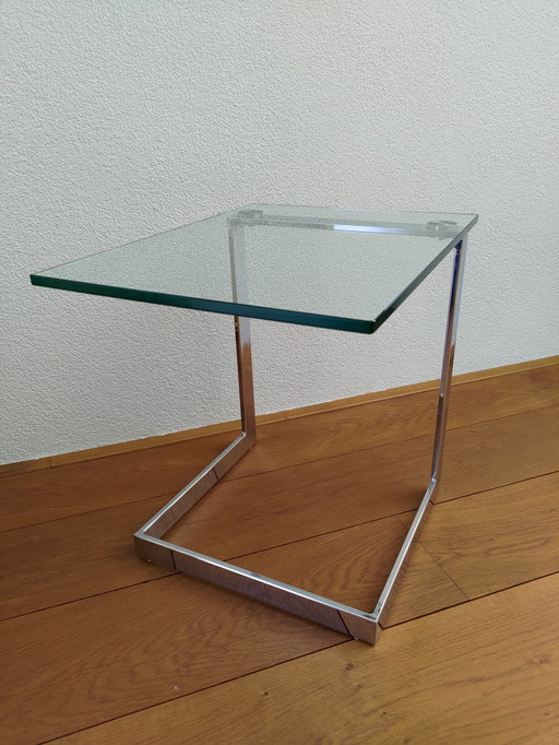 Gebra glass side table