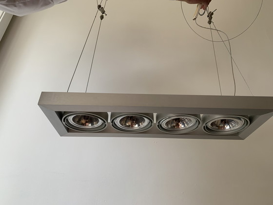 Image 1 of Delta light halogen hanging lamp