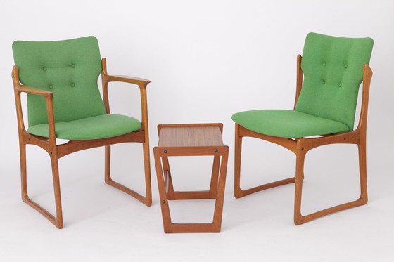 Image 1 of 6 x Vamdrup danish teak dining chairs