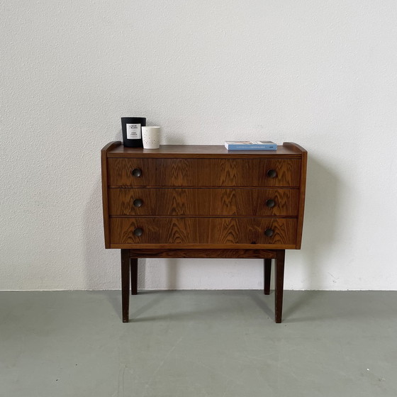 Image 1 of Rosewood chest of drawers