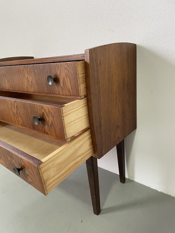 Image 1 of Rosewood chest of drawers