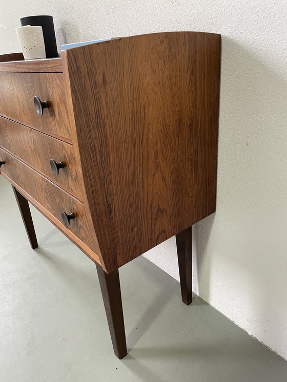 Image 1 of Rosewood chest of drawers