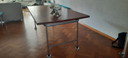 Vintage industrial dining table