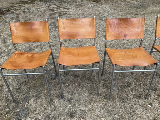 6 x Martin Visser Spectrum chairs