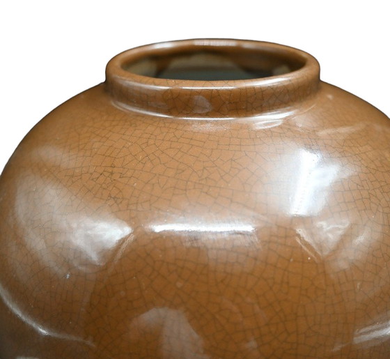 Image 1 of Vaso cinese d'epoca con coperchio