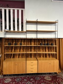 Vintage wall rack cabinet