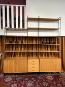 Vintage wall rack cabinet
