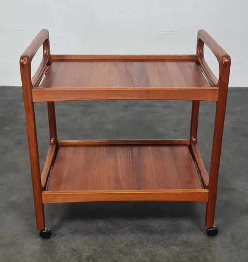 BR-Gelsted Teak barcart, serving trolley