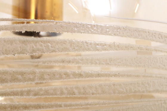 Image 1 of Vintage Set of three Glashutte Limburg hanging lamps, 1960s Germany.