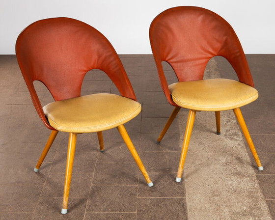 Image 1 of 2x  cocktail Thonet chairs by Eddie Harlis