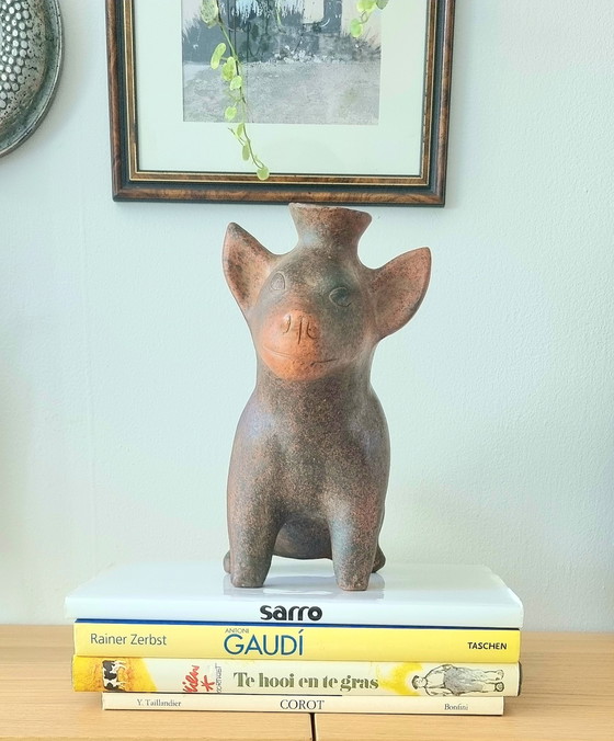 Image 1 of Cane in ceramica vintage