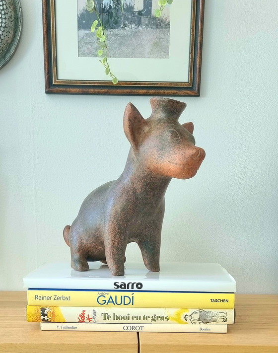 Image 1 of Cane in ceramica vintage