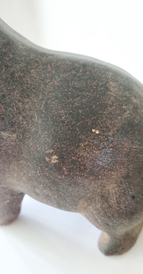 Image 1 of Cane in ceramica vintage