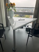 Santoso table triangle marble