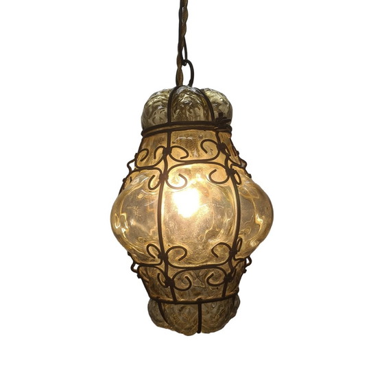 Image 1 of Old Venetian Murano Pendant Lamp, 1930s/40s