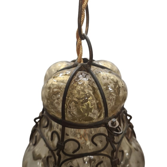 Image 1 of Old Venetian Murano Pendant Lamp, 1930s/40s