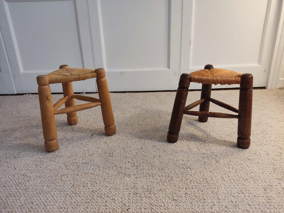 Image 1 of Pair Of Tripod Stools