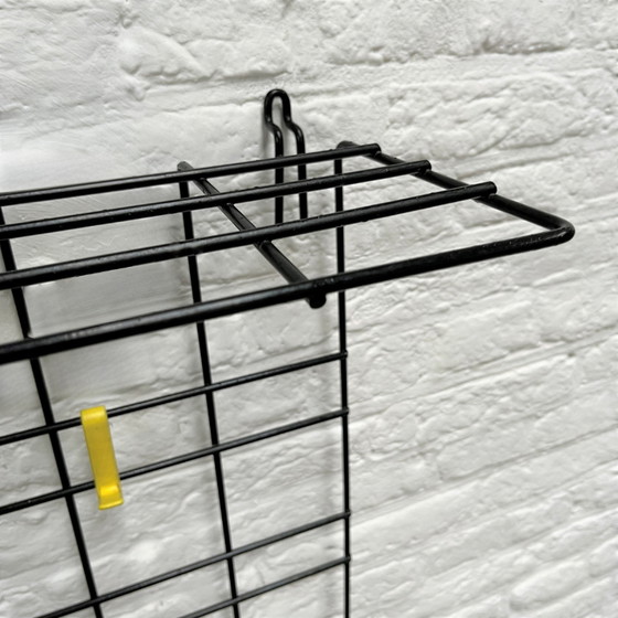 Image 1 of Coat rack - scale - black steel - midcentury