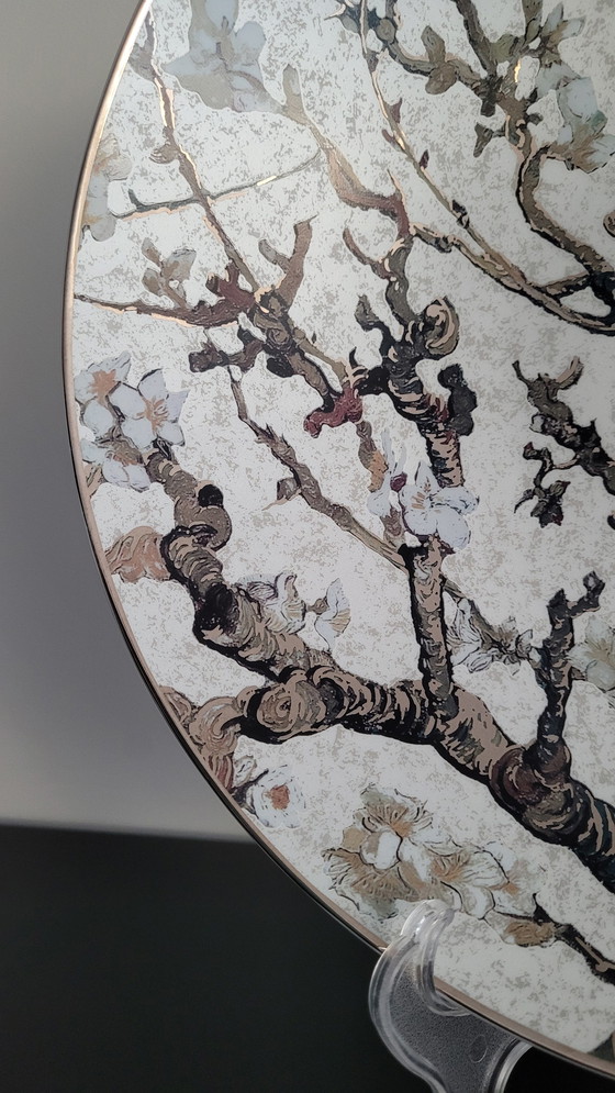 Image 1 of Large Goebel Bowl, Almond Blossom By Vincent Van Gogh