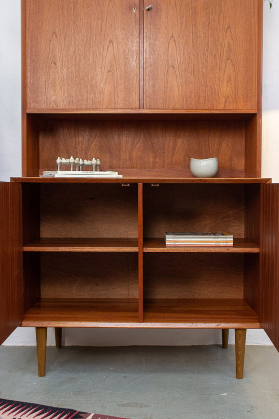 Image 1 of Cassettiera alta Erik Brouer in teak vintage