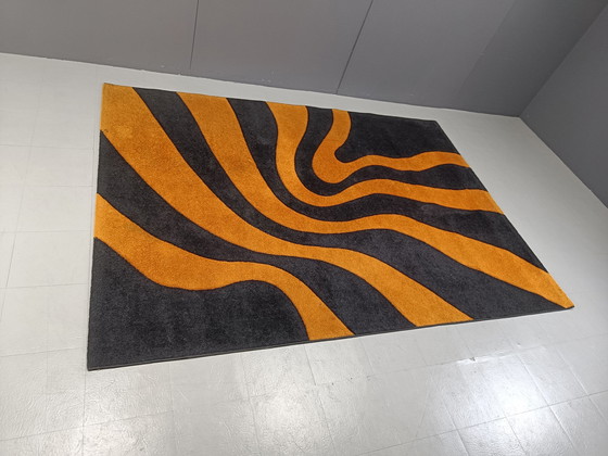 Image 1 of Grand tapis moderniste, années 1970