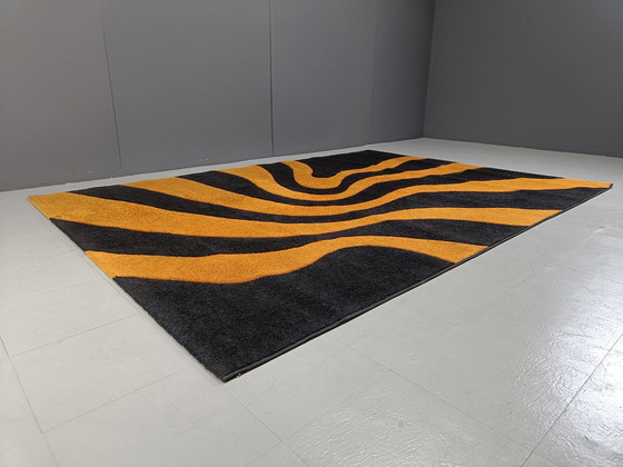 Image 1 of Grand tapis moderniste, années 1970