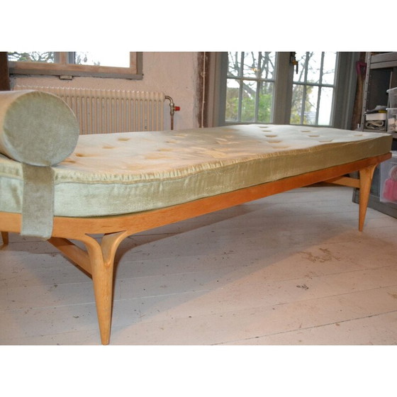 Image 1 of Beech vintage daybed by Bruno Mathsson, 1950