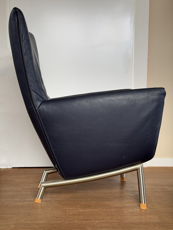 Image 1 of 2 Leather Armchairs Foxx, Label; Gerard Van Den Berg