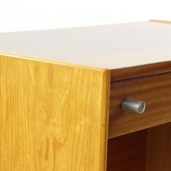 Image 1 of Vintage mahogany desk, Czechoslovakia 1970s