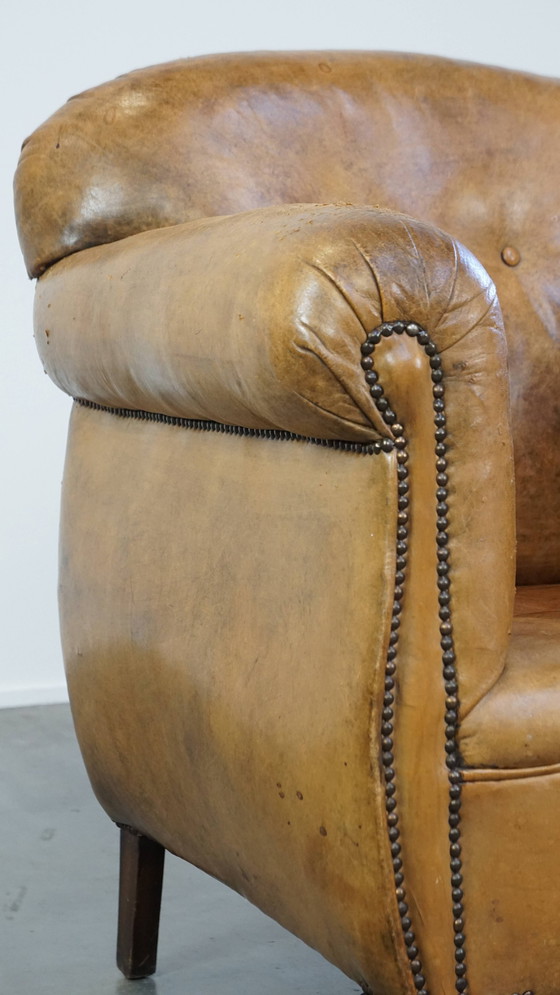 Image 1 of Armchair Made Of Sheepskin