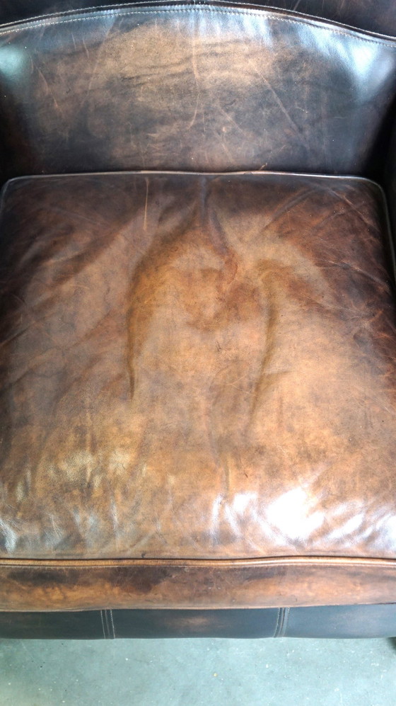 Image 1 of Beef leather ear chair