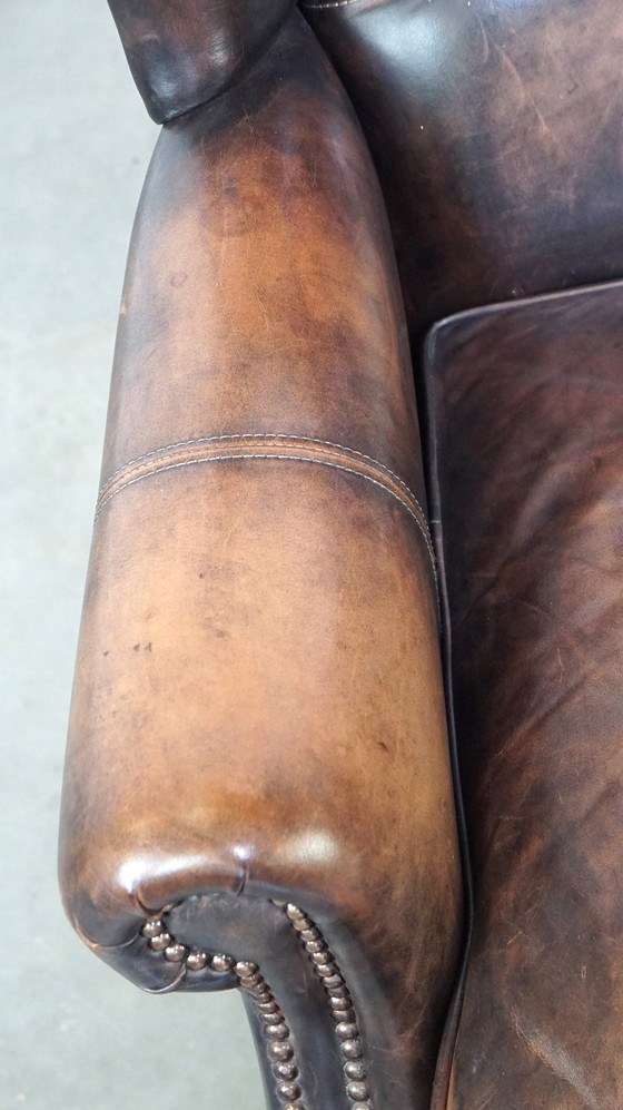 Image 1 of Beef leather ear chair