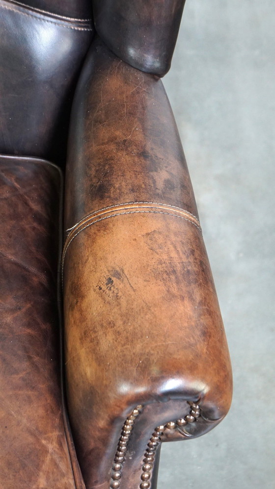 Image 1 of Beef leather ear chair