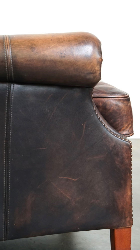 Image 1 of Beef leather ear chair