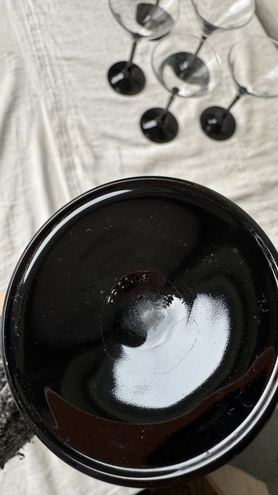 Image 1 of 6X Martini Coupe, Nero, Luminarc