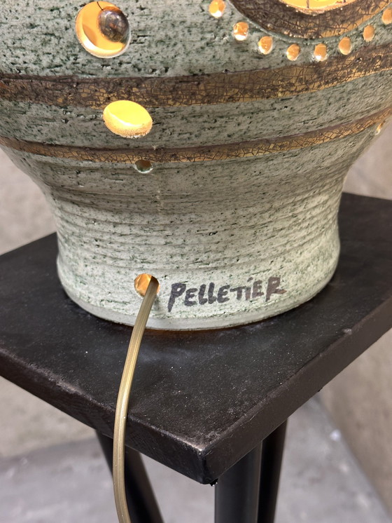 Image 1 of Ceramic Lamp By Georges Pelletier Signed